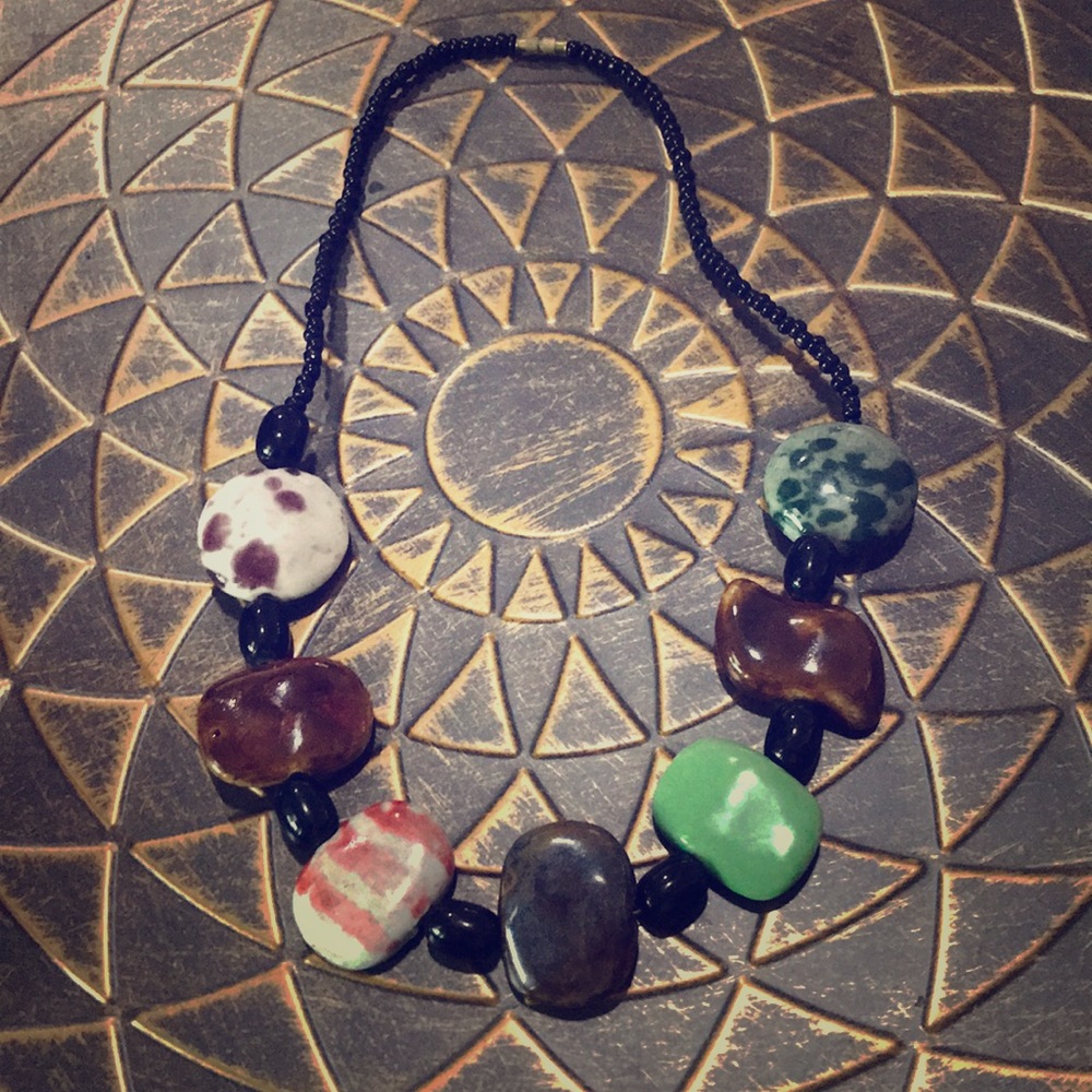 Stone necklace